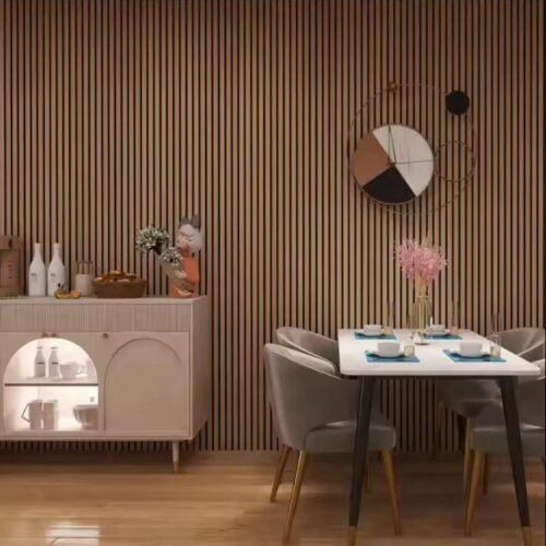 ACOUSTIC PANEL (SMOKE OAK)